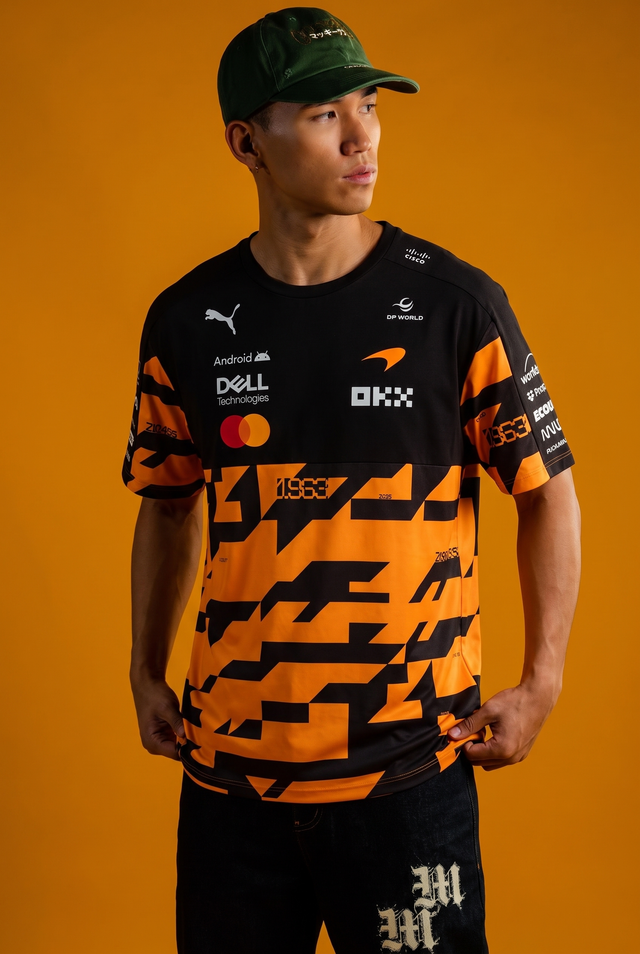 McLaren F1 1000th GP Monaco Team Oversized T-Shirt