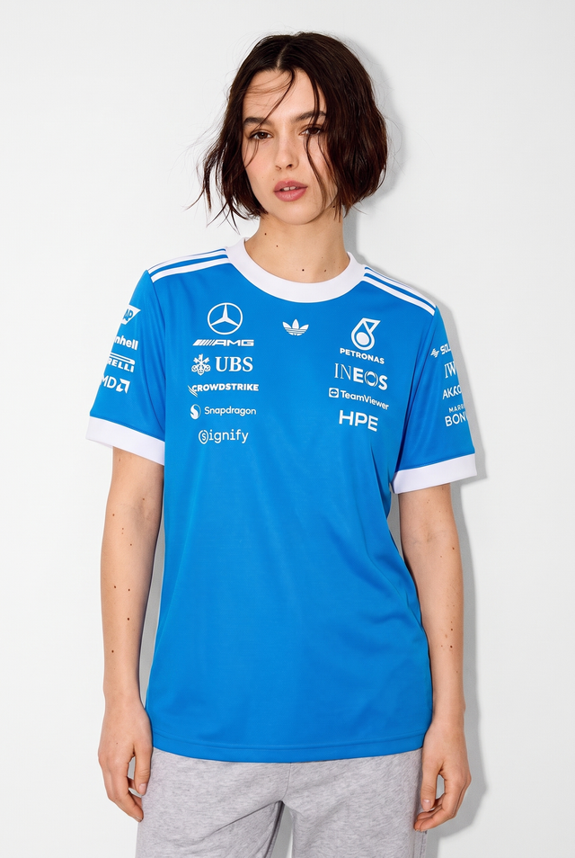Mercedes - AMG Petronas Formula 1 Team Blue Wonder Driver Oversized Tee