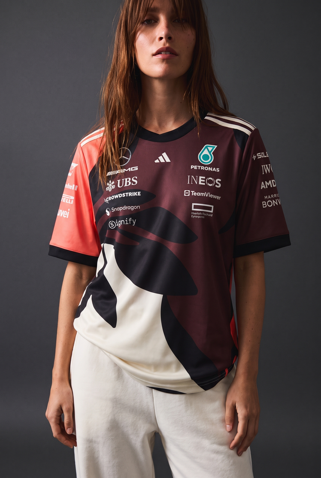 Mercedes AMG Petronas adidas F1 Special Edition Miami GP Team Oversized T-Shirt