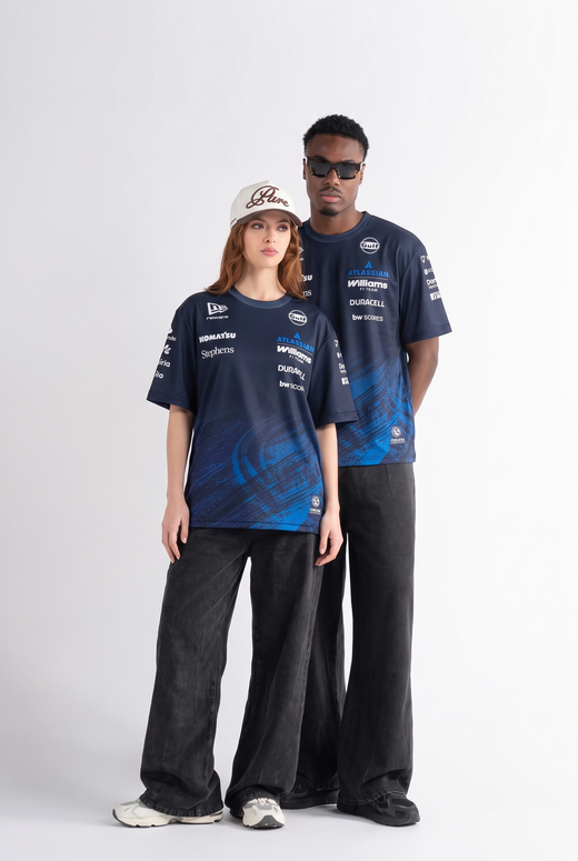 Williams Racing 2026 F1 Men's Team T-Shirt - Navy