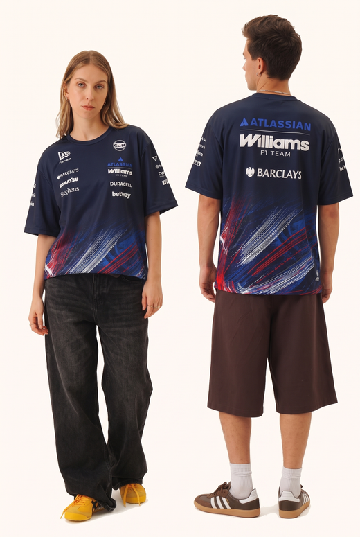 Williams Racing 2026 Team Silverstone Tech T-shirt