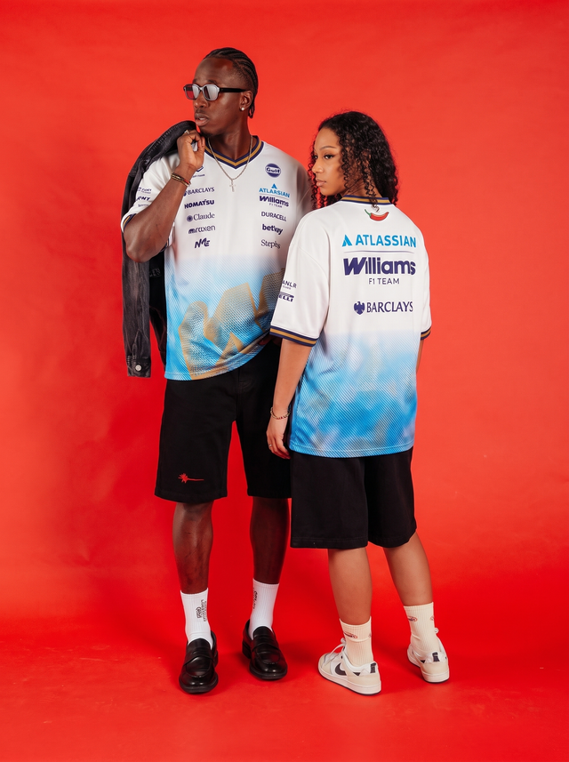 Williams Racing 2026 Special Edition Madrid Men's V-neck Oversized