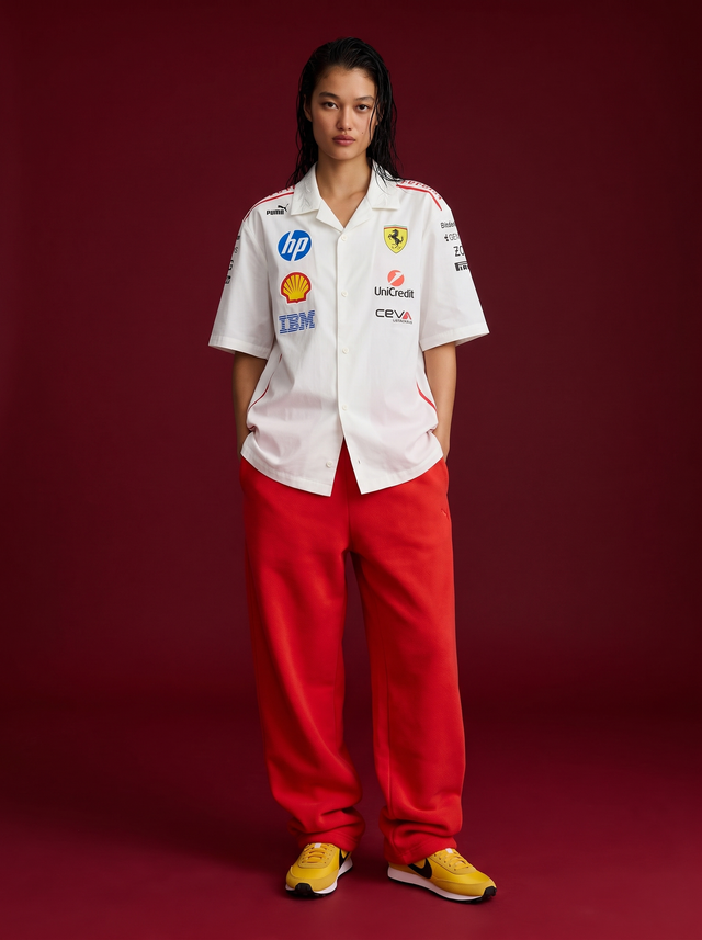 Scuderia Ferrari 2026 Team Special Edition Monza Shirt - White