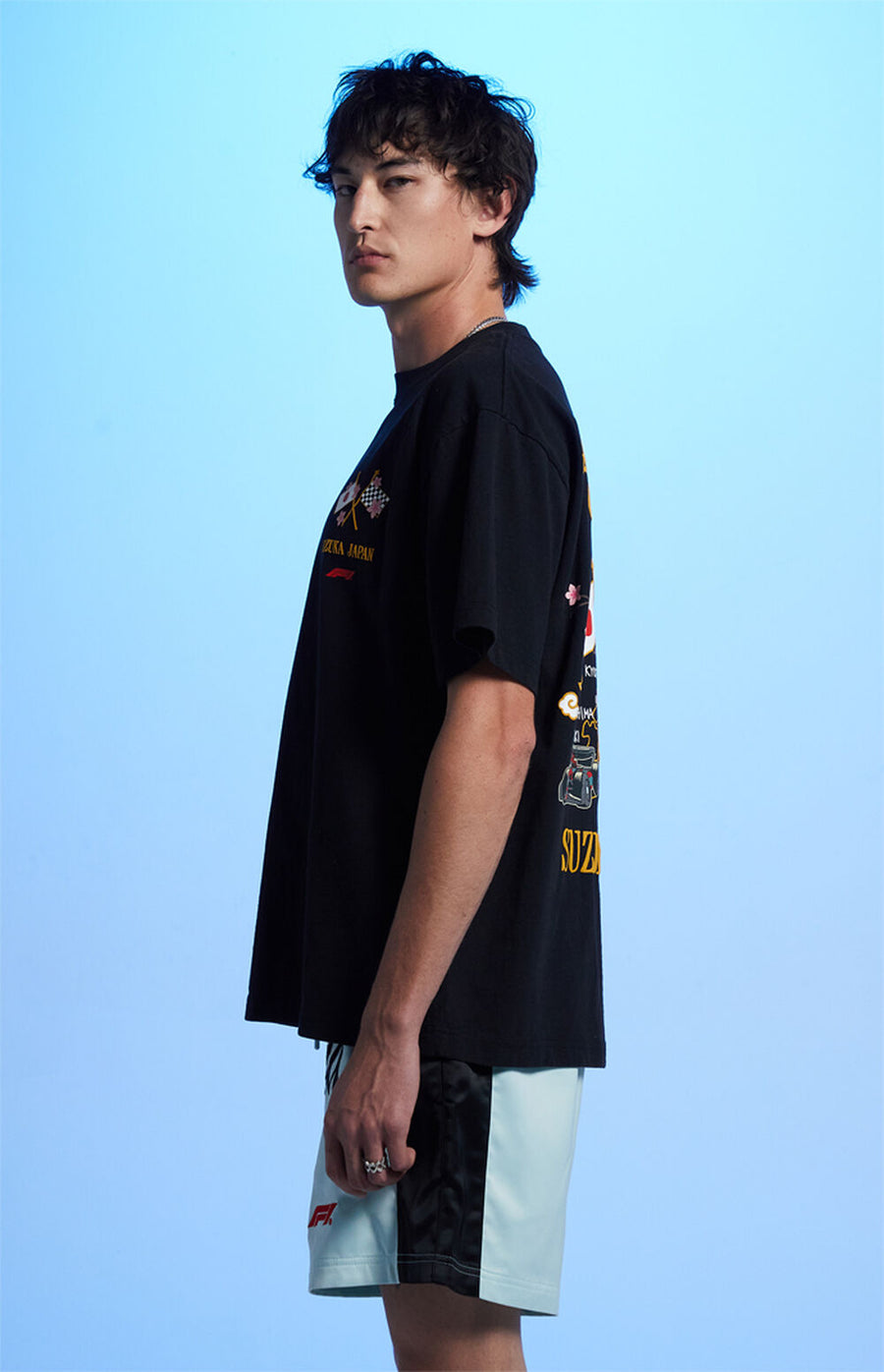 F1 Japanese Grand Prix Suzuka Oversized T-Shirt – Black