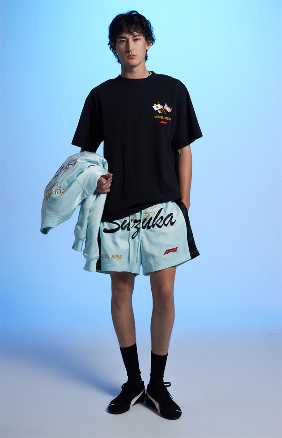 F1 Japanese Grand Prix Suzuka Oversized T-Shirt – Black