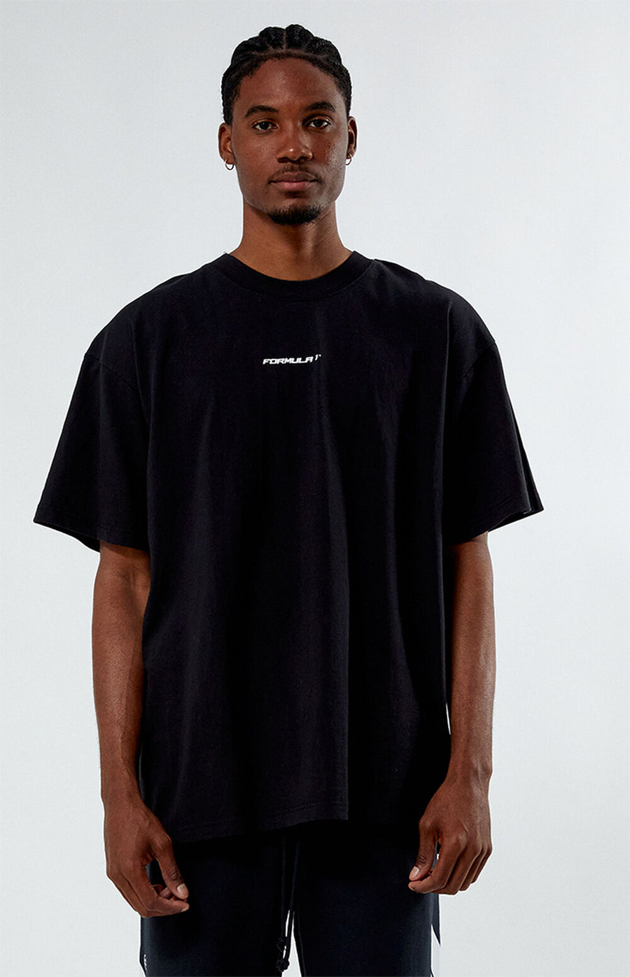 Formula 1 Smoke Burnout World Tour Oversized T-Shirt – Black
