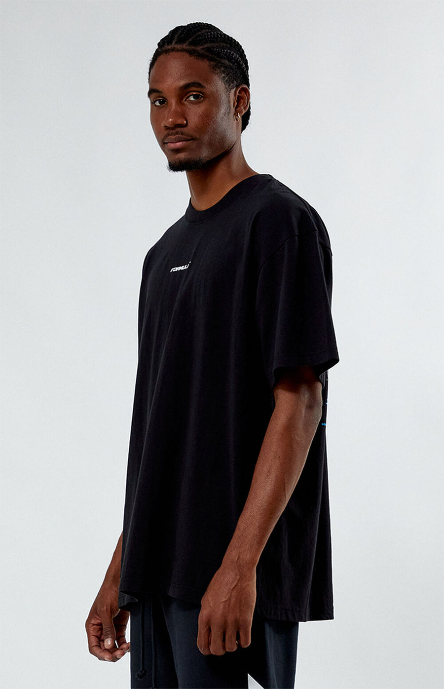 Formula 1 Smoke Burnout World Tour Oversized T-Shirt – Black