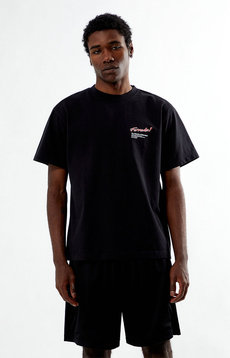 Formula 1 Pinnacle of Motorsport Blueprint Oversized T-Shirt – Black