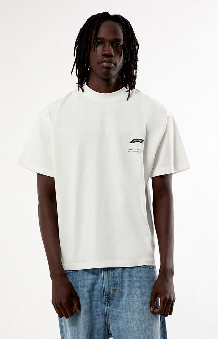 F1 Archive 001A Oversized T-Shirt – White