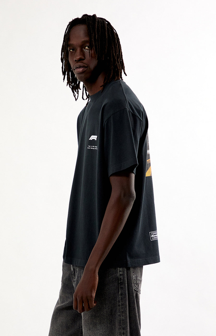 F1 Archive 002A Oversized T-Shirt – Black