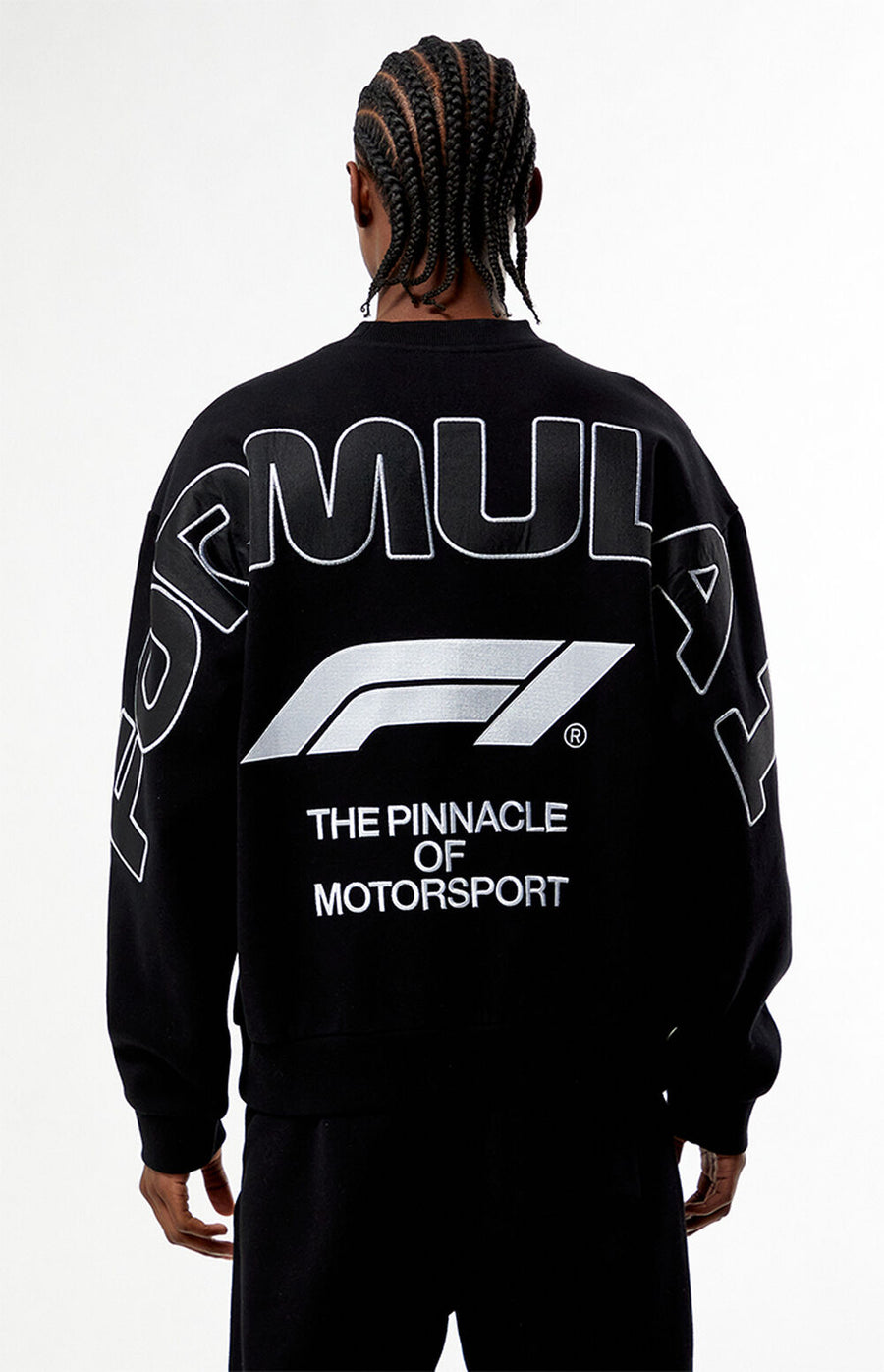 Formula 1 Pinnacle of Motorsport Oversized Sweatshirt – Black
