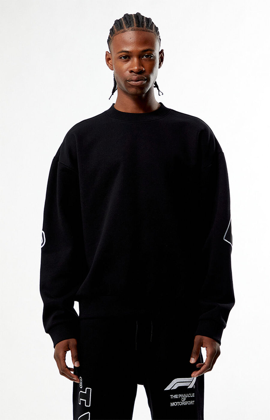 Formula 1 Pinnacle of Motorsport Oversized Sweatshirt – Black