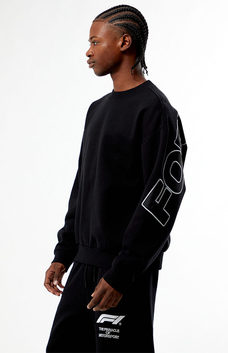 Formula 1 Pinnacle of Motorsport Oversized Sweatshirt – Black