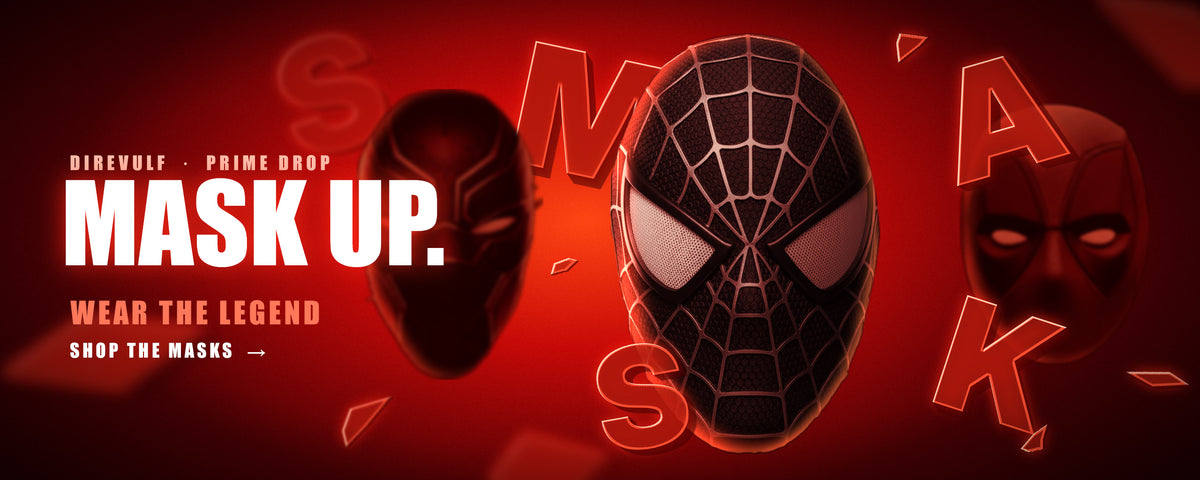 DIREVULF Masks — Mask Up. Wear the legend.