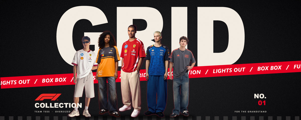 DIREVULF F1 Collection — team tees, oversized
