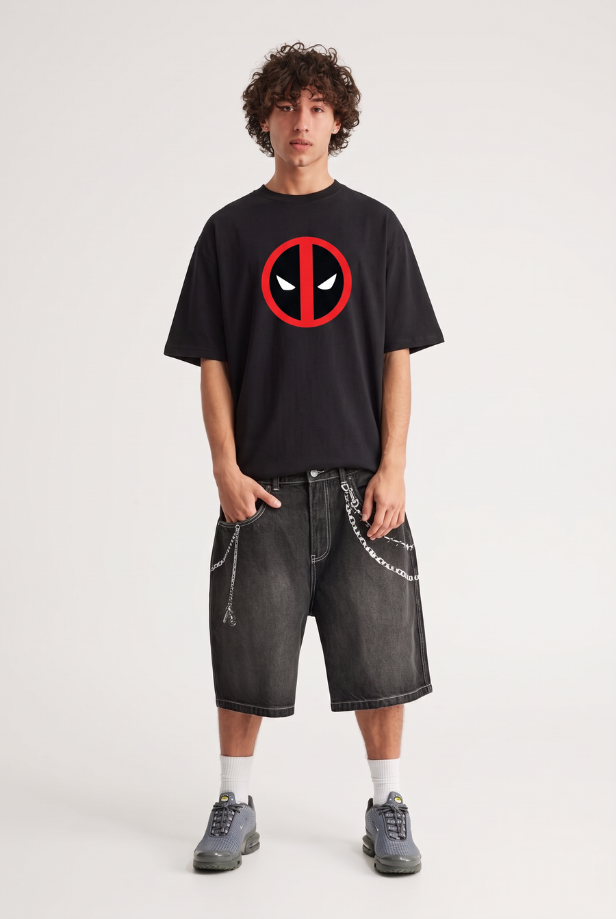Deadpool – Bye Bye Bye Oversized T-Shirt – image 1