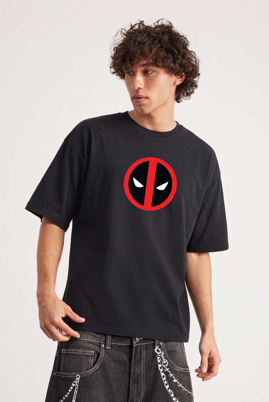 Deadpool – Bye Bye Bye Oversized T-Shirt – image 2