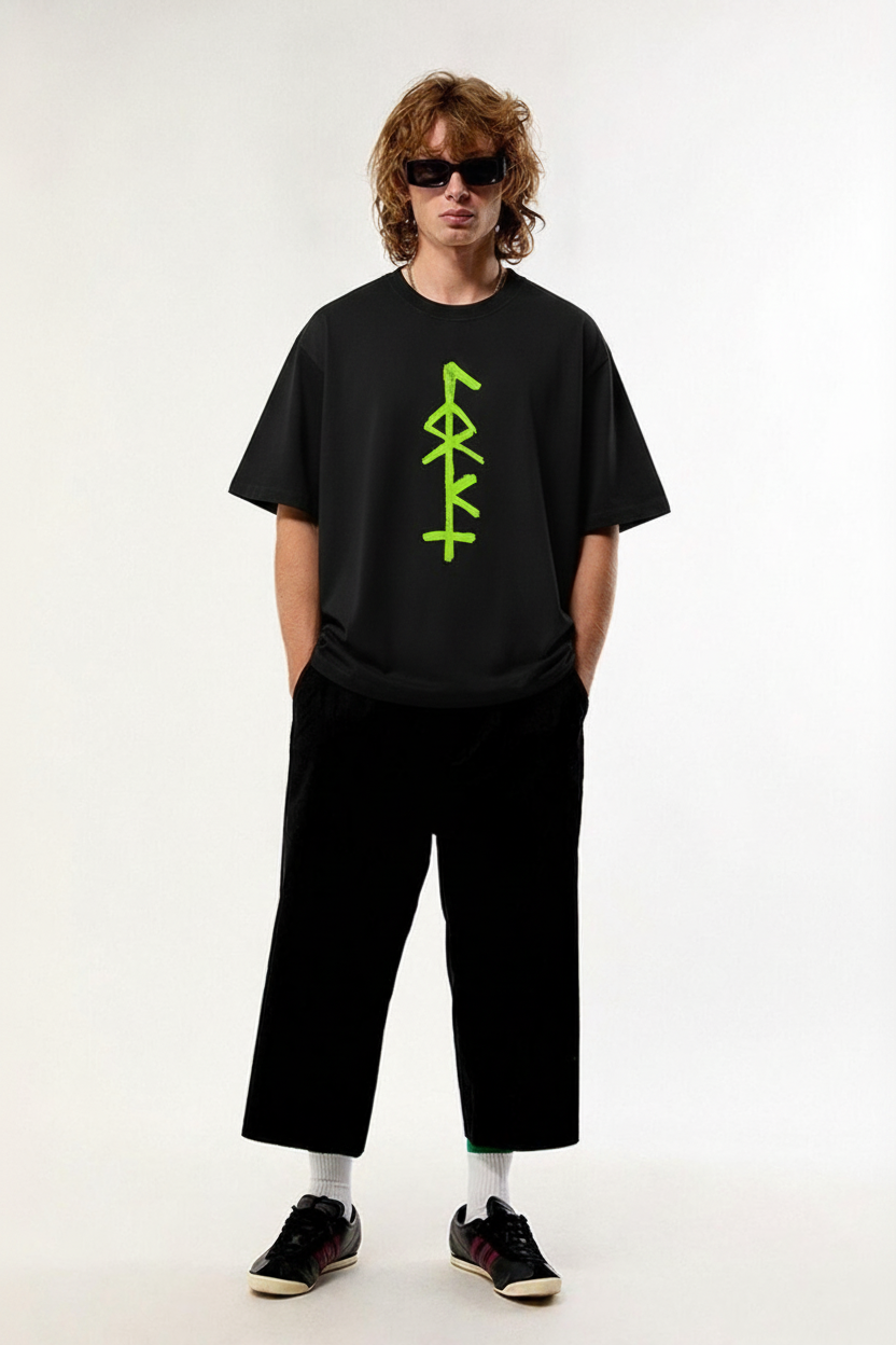 Loki – Rune of Mischief Oversized T-Shirt – image 1