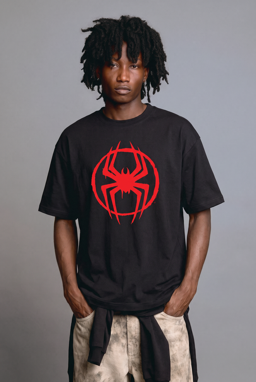 Miles Morales – What's Up Danger Oversized T-Shirt – image 1