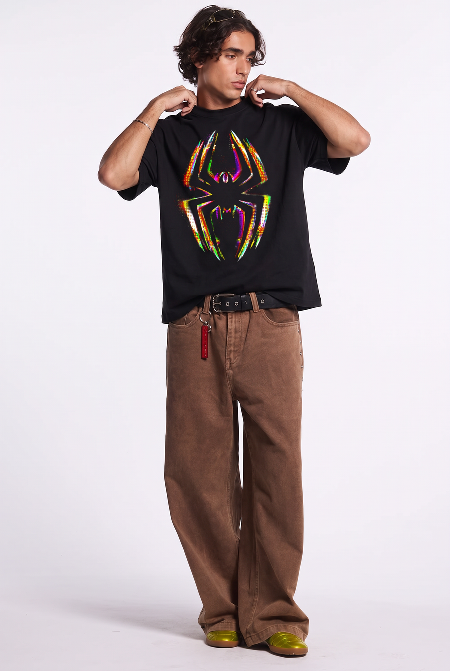 Miles Morales – Prism Mask Oversized T-Shirt – image 1