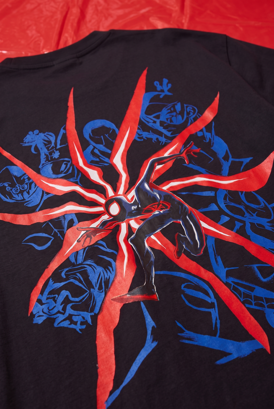 Miles Morales – Spider-Sense Burst Oversized T-Shirt – image 4