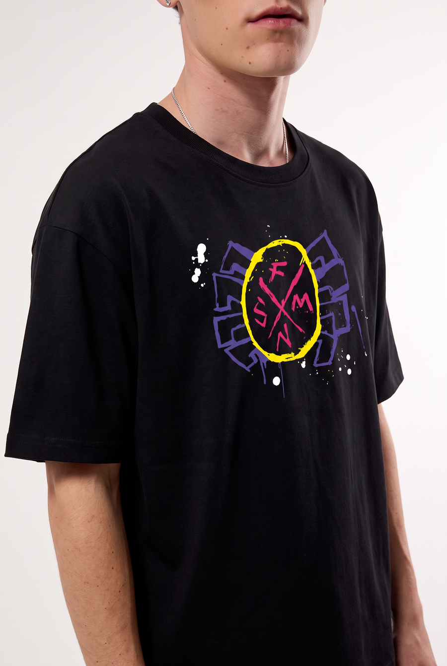 Spider-Punk – Hobie Brown Oversized T-Shirt – image 2