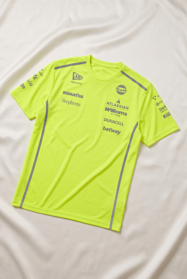 Williams Racing F1 Team New Era Set Up T-Shirt 2026