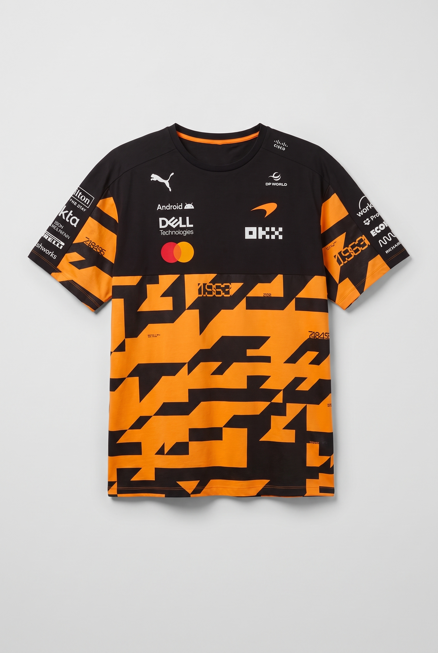 McLaren F1 1000th GP Monaco Team Oversized T-Shirt
