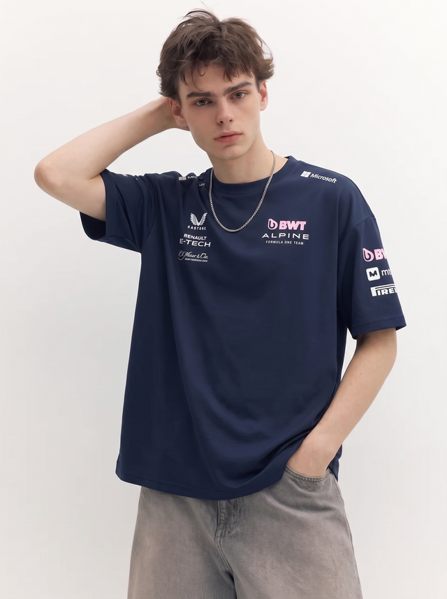 Alpine F1 Team 2025 T-Shirt - Navy