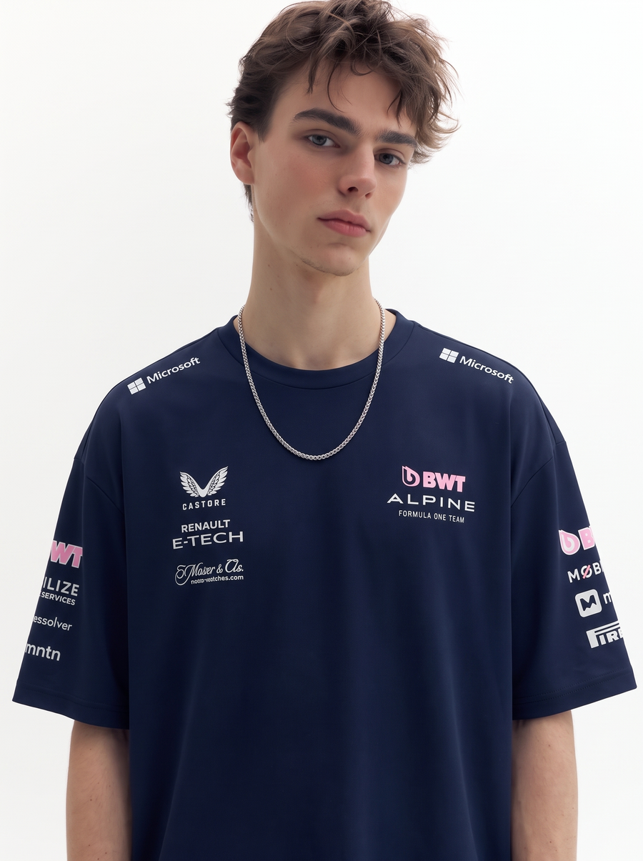 Alpine F1 Team 2025 T-Shirt - Navy