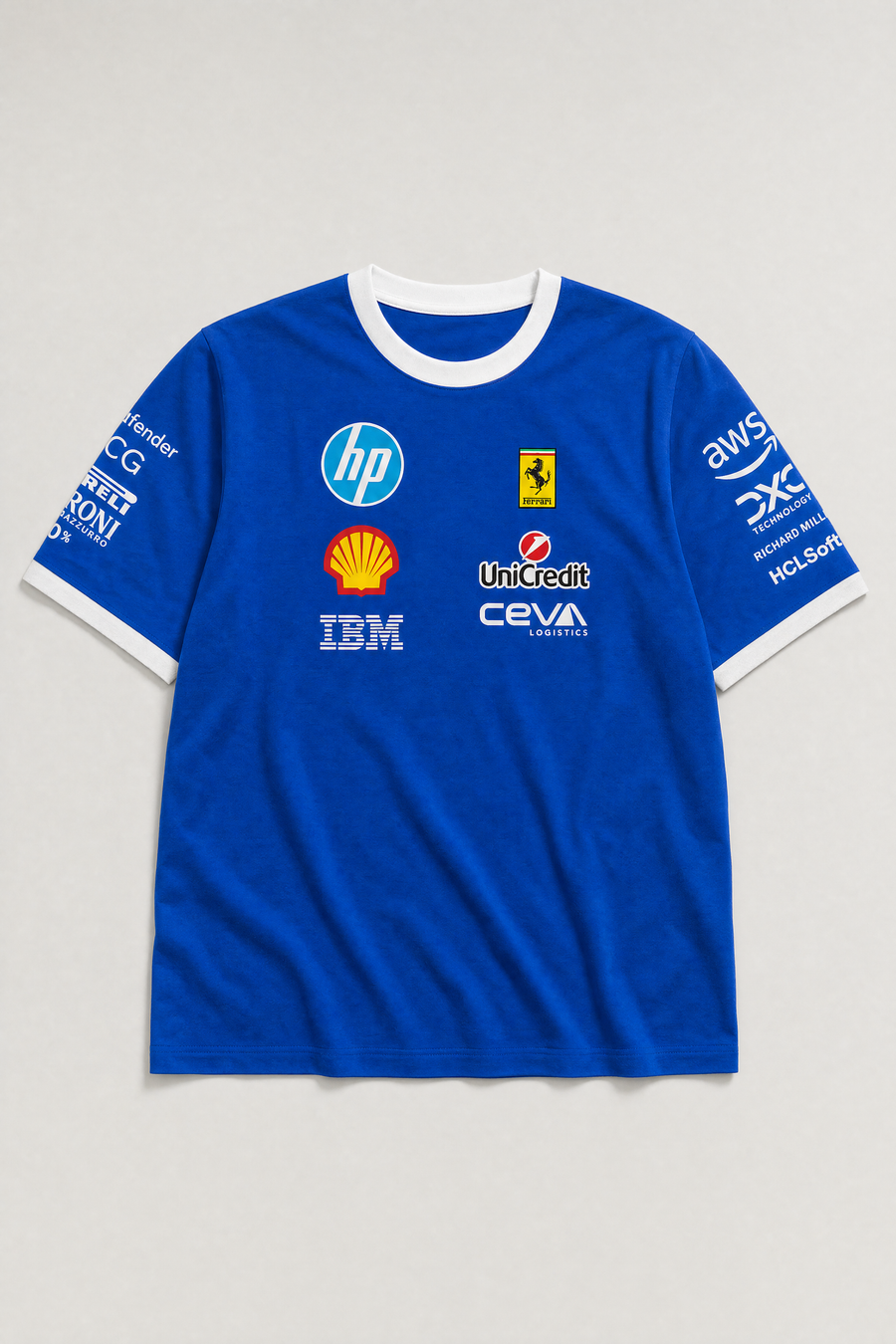 Scuderia Ferrari HP Team Men's Monza Oversized Tee