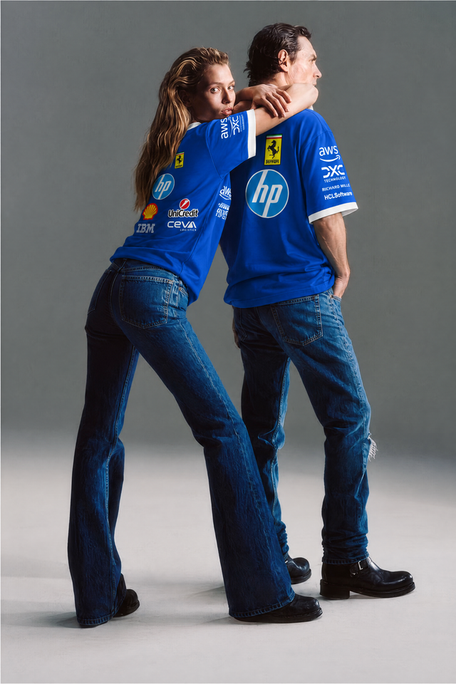 Scuderia Ferrari HP Team Men's Monza Oversized Tee