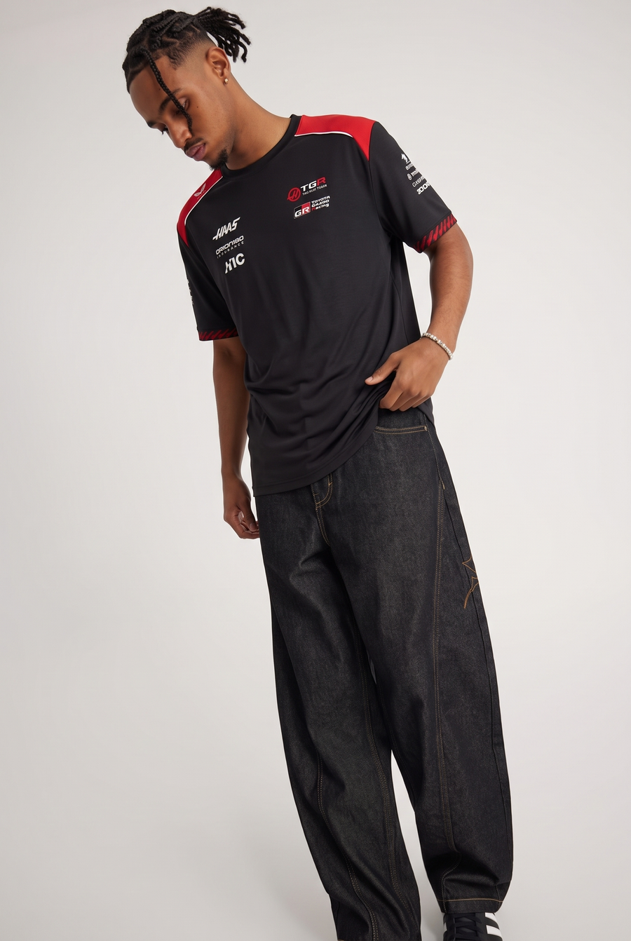 Haas 2026 Team Set Up Oversized T-Shirt