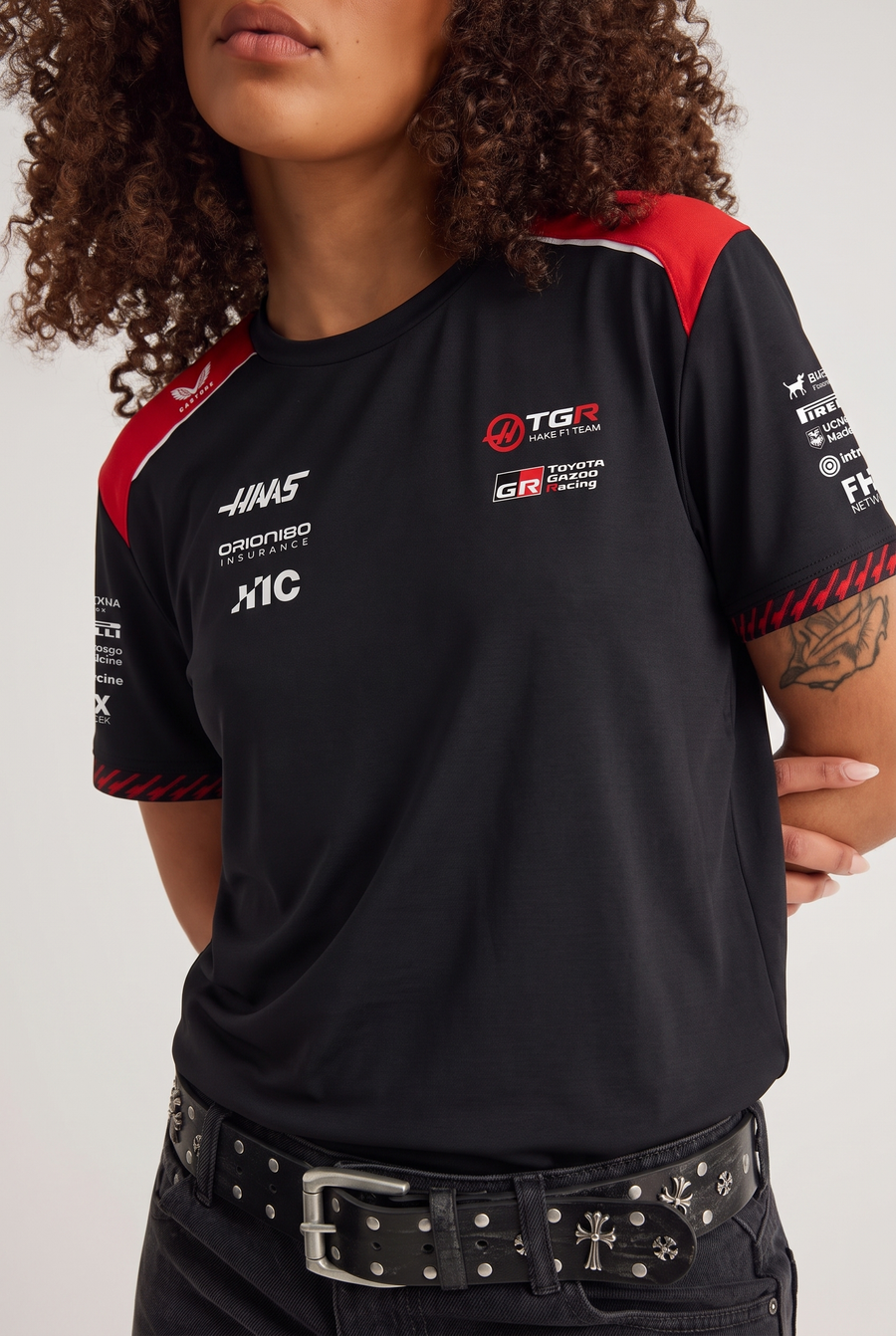 Haas 2026 Team Set Up Oversized T-Shirt