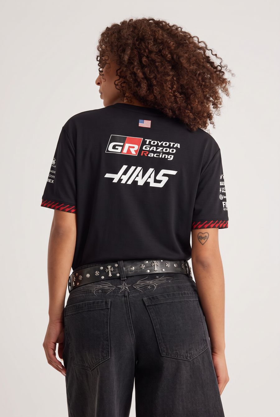 Haas 2026 Team Set Up Oversized T-Shirt