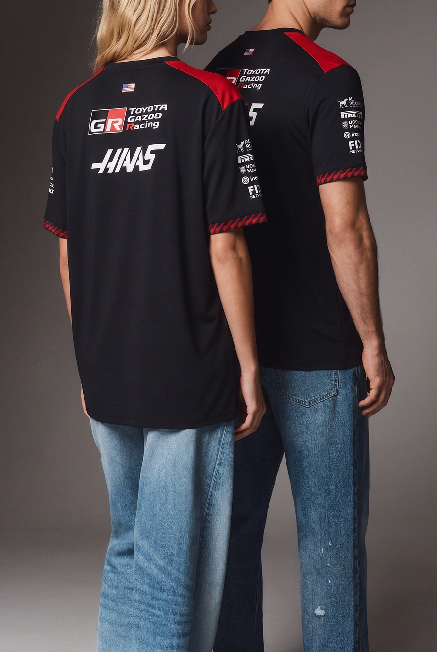 Haas 2026 Team Set Up Oversized T-Shirt