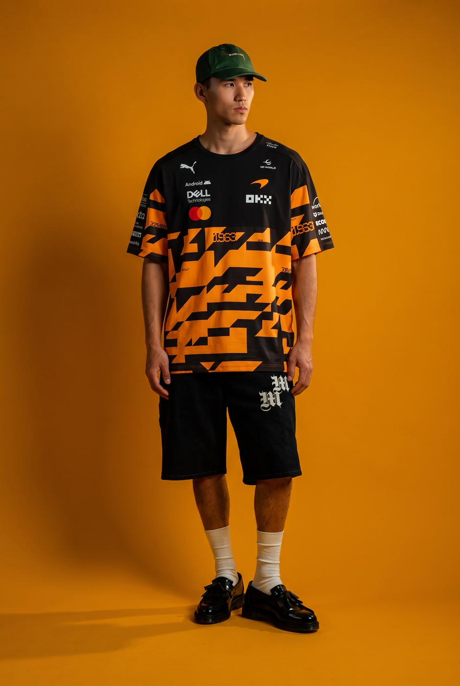 McLaren F1 1000th GP Monaco Team Oversized T-Shirt