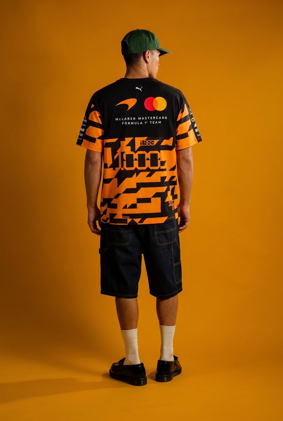 McLaren F1 1000th GP Monaco Team Oversized T-Shirt