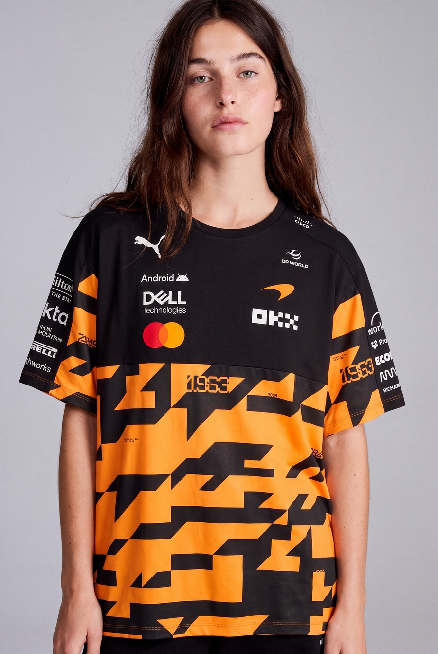 McLaren F1 1000th GP Monaco Team Oversized T-Shirt