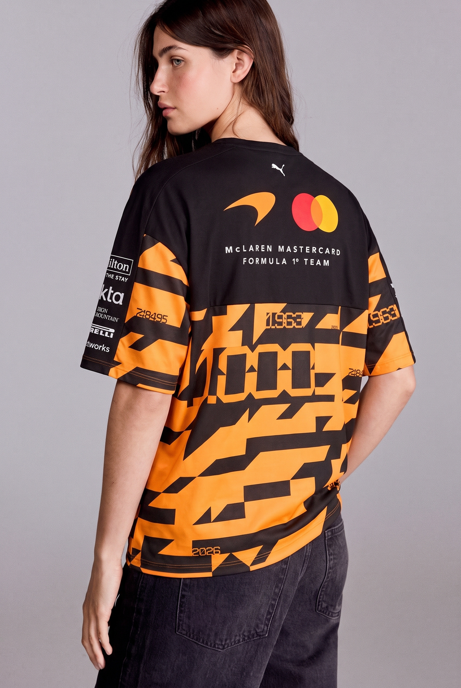 McLaren F1 1000th GP Monaco Team Oversized T-Shirt