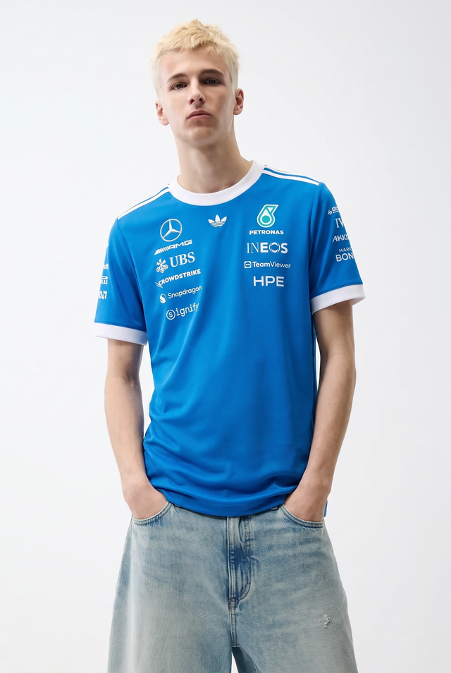 Mercedes - AMG Petronas Formula 1 Team Blue Wonder Driver Oversized Tee