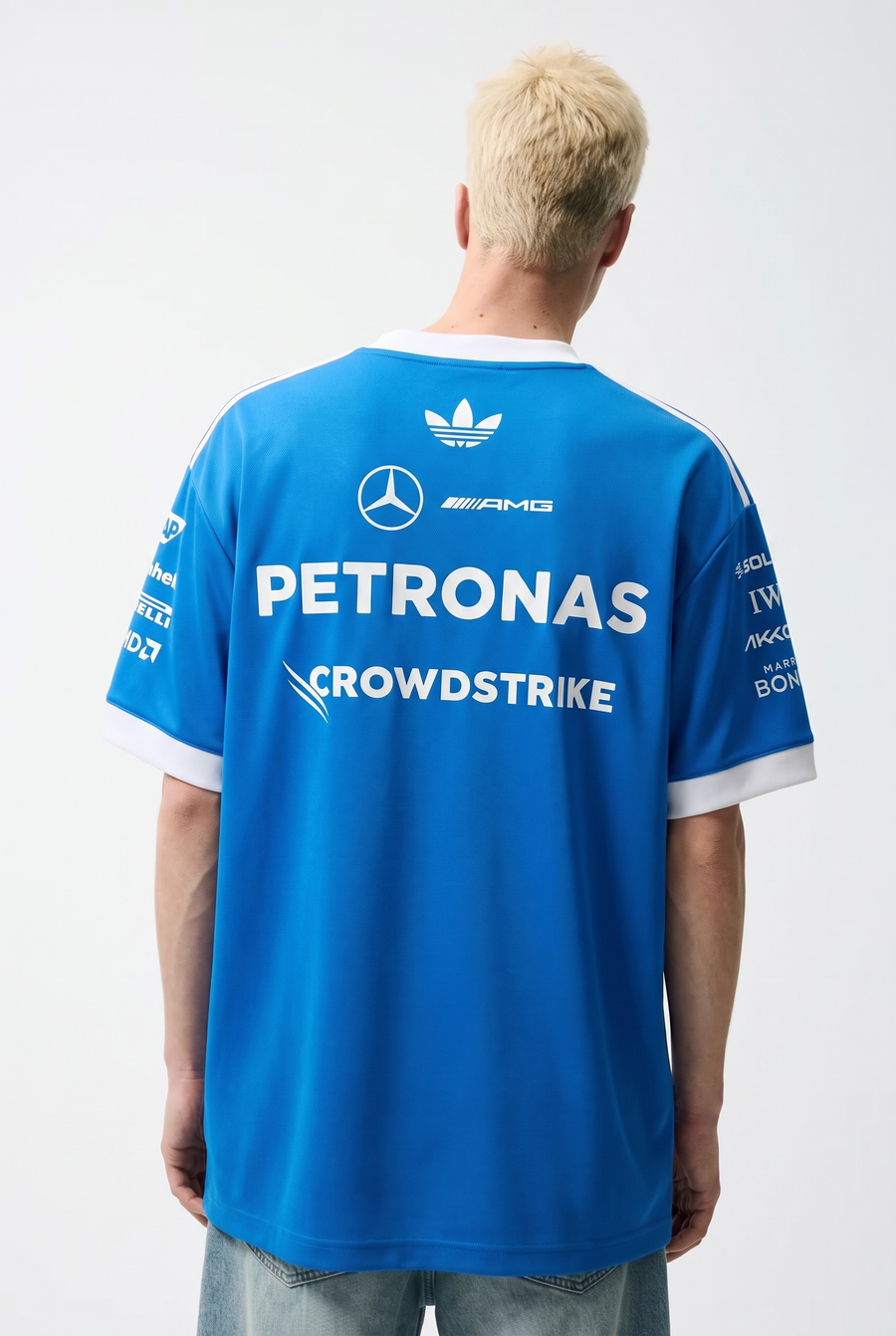 Mercedes - AMG Petronas Formula 1 Team Blue Wonder Driver Oversized Tee
