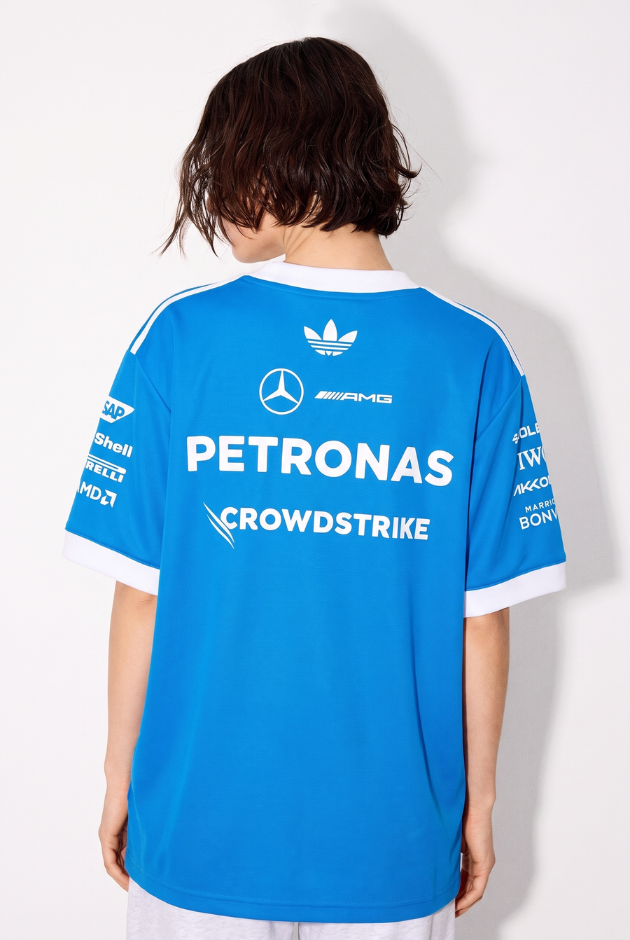 Mercedes - AMG Petronas Formula 1 Team Blue Wonder Driver Oversized Tee