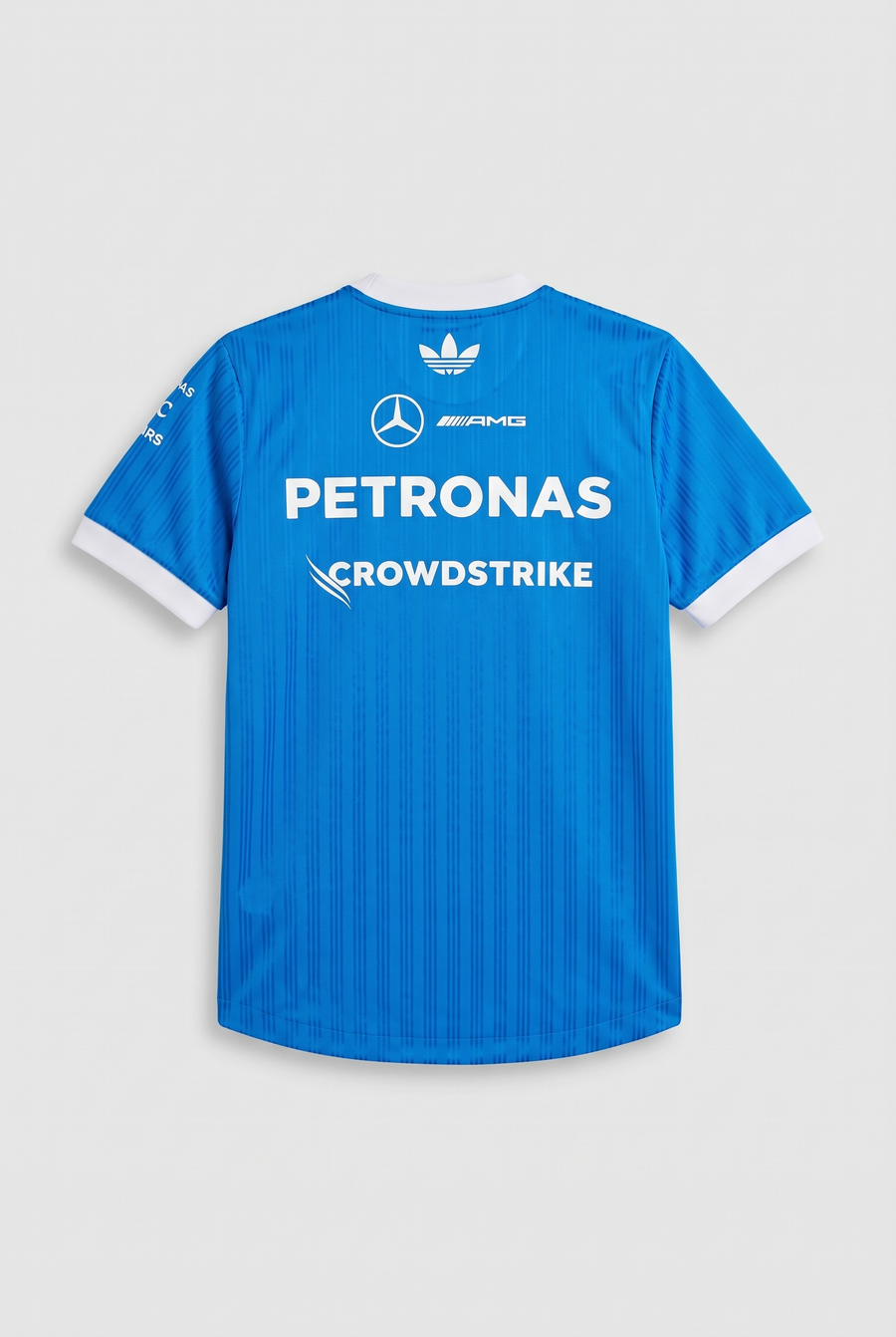 Mercedes AMG Petronas adidas Originals Blue Wonder Silverstone Special Edition Team Oversized T-Shirt