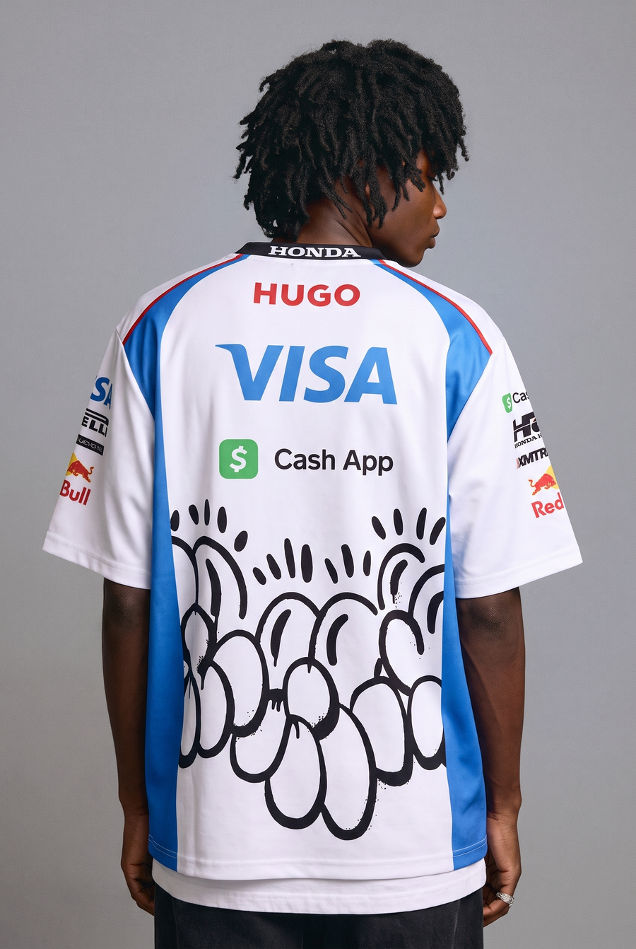 RB Cash APP Special Edition Silverstone GP T-Shirt