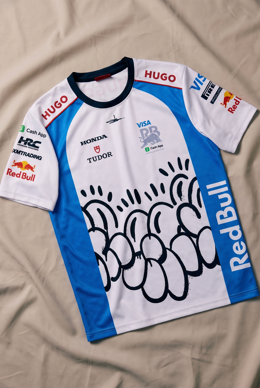 RB Cash APP Special Edition Silverstone GP T-Shirt