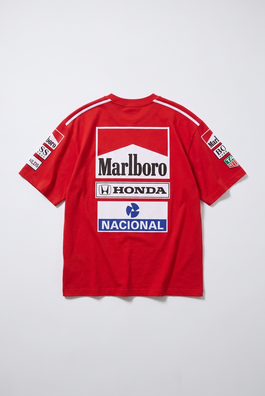 Ayrton Senna X McLaren Team Set Up T-Shirt