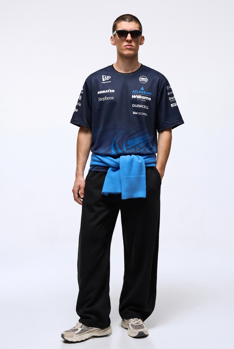 Williams Racing 2026 F1 Men's Team T-Shirt - Navy