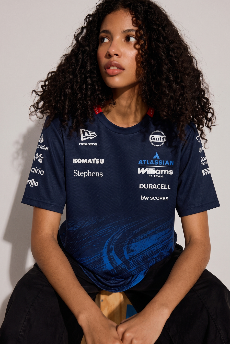 Williams Racing 2026 F1 Men's Team T-Shirt - Navy