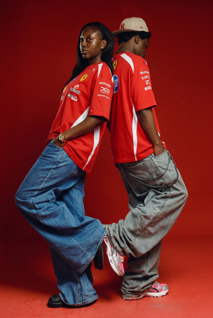 Scuderia Ferrari 2026 Drivers Oversized T-Shirt - Red
